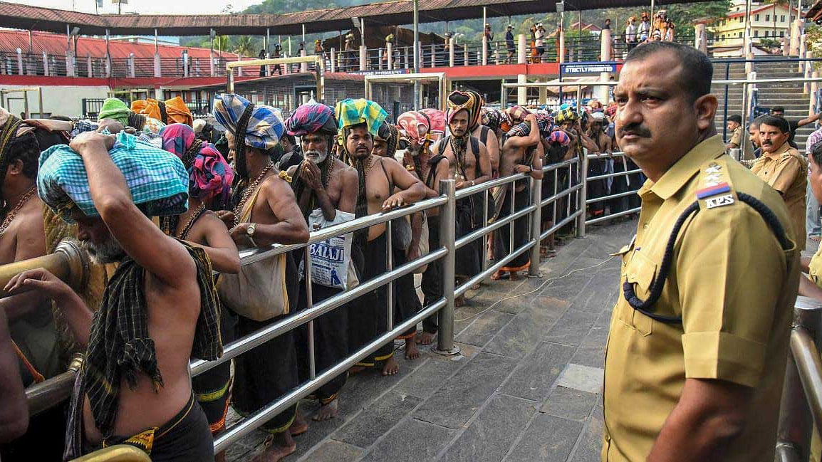 <div class="paragraphs"><p>Sabarimala temple. </p></div>