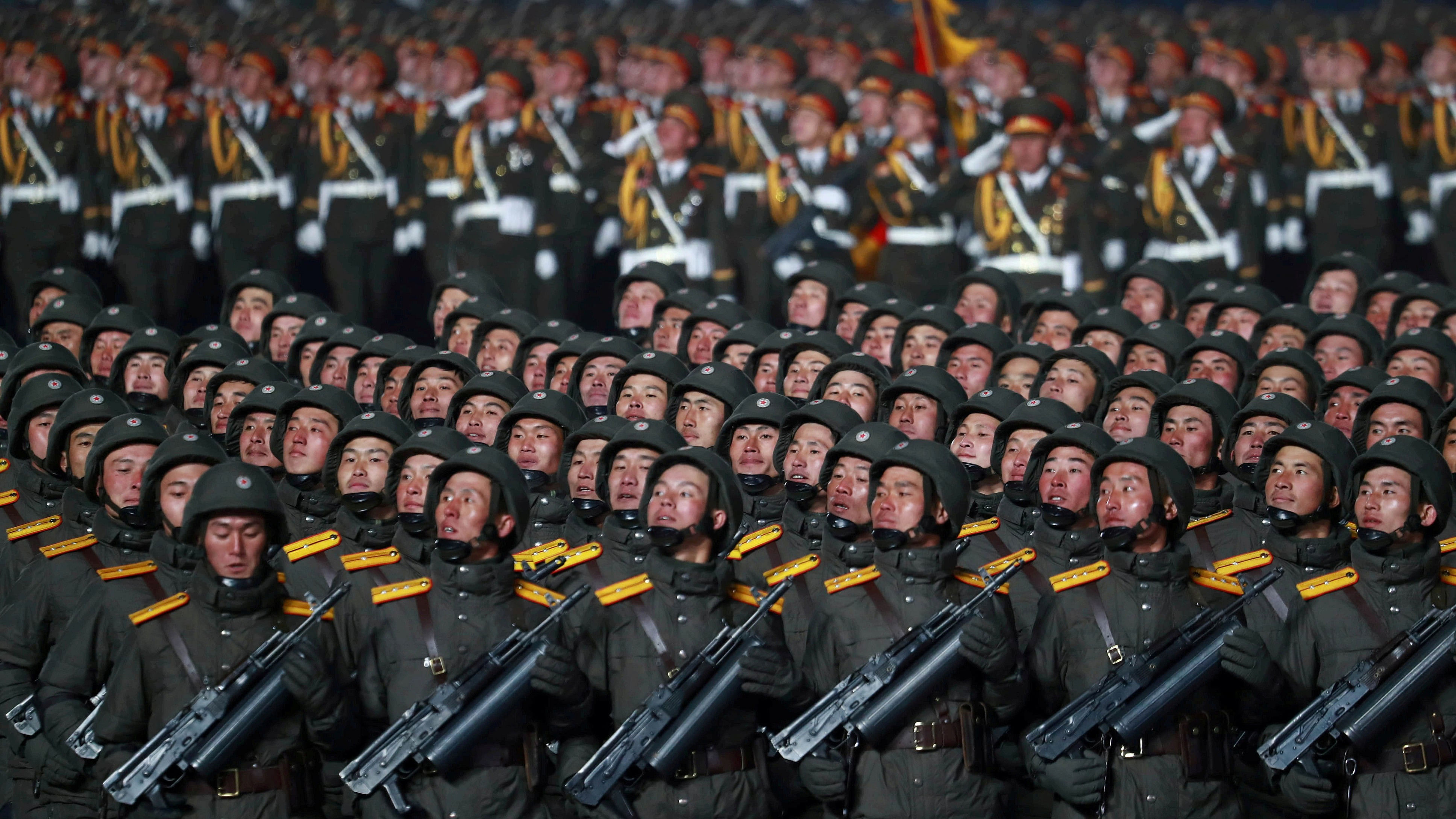 <div class="paragraphs"><p>North Korean troops seen during a parade. Image for representational purposes.</p></div>