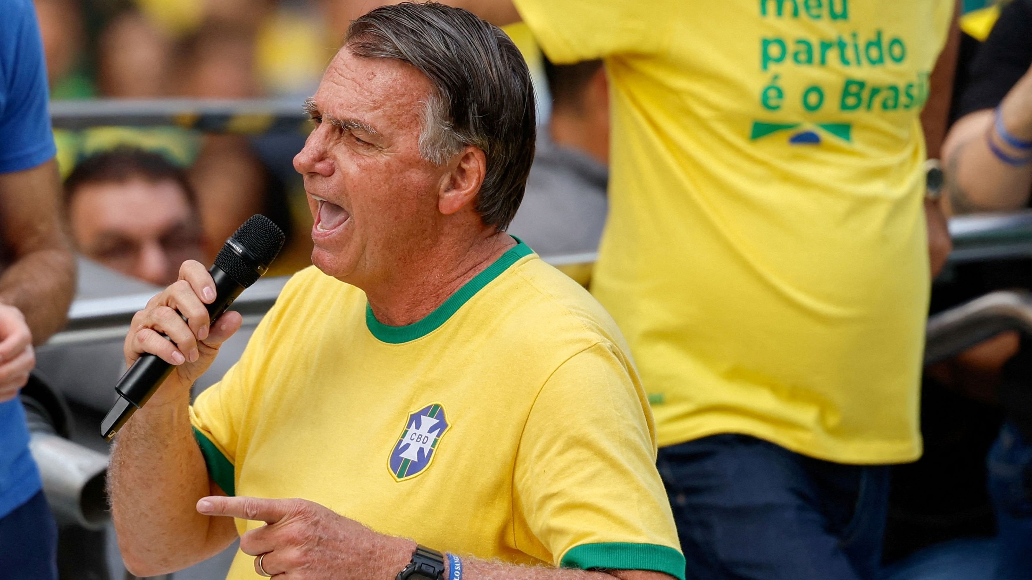 <div class="paragraphs"><p>Brazil's former President Jair Bolsonaro </p></div>