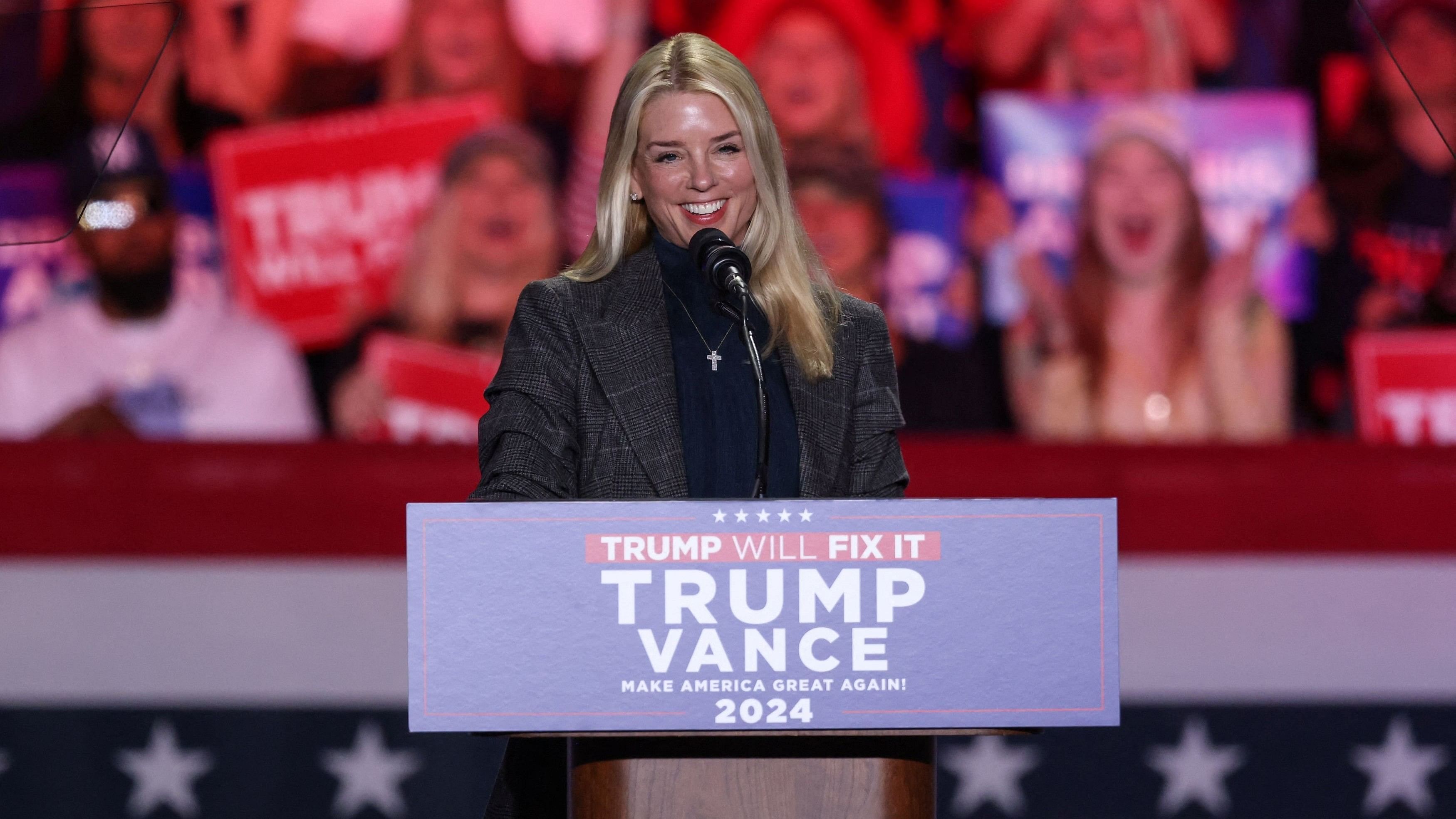 <div class="paragraphs"><p>Former Florida Attorney General Pam Bondi</p></div>