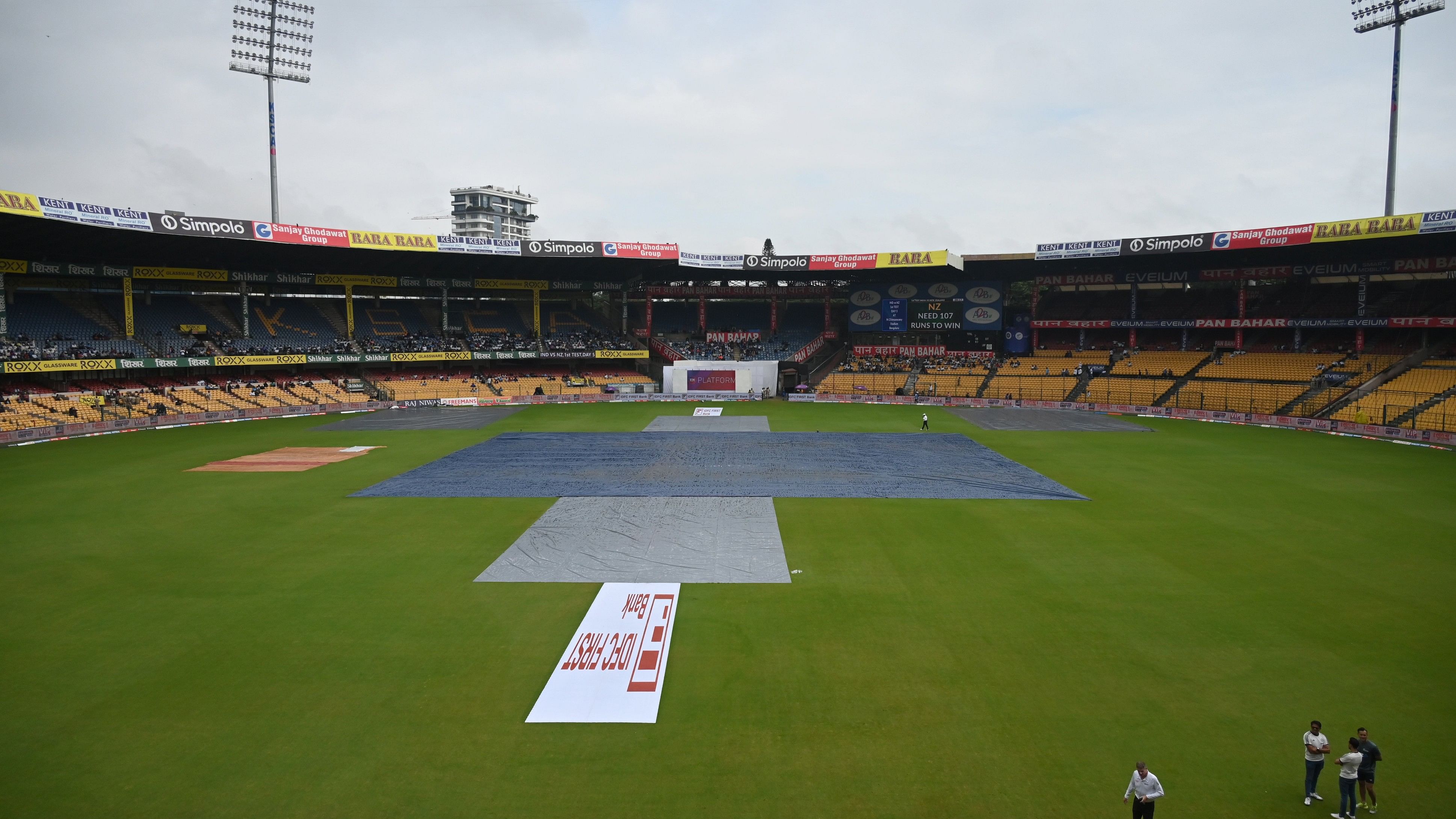 <div class="paragraphs"><p>The M Chinnaswamy Stadium played host to its maiden Test four years after construction began in 1970. </p></div>