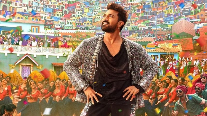 <div class="paragraphs"><p>Ram Charan in a still from <em>Game Changer</em>.</p></div>