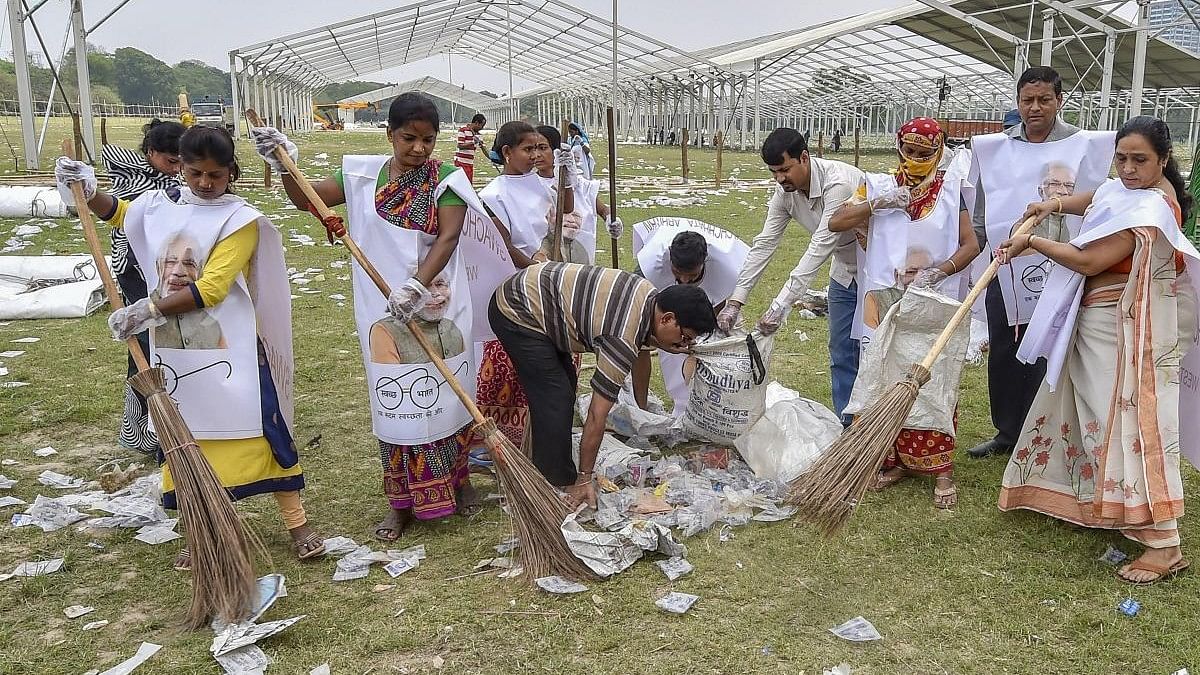 <div class="paragraphs"><p>Representative photo for Swachh Bharat Mission</p></div>