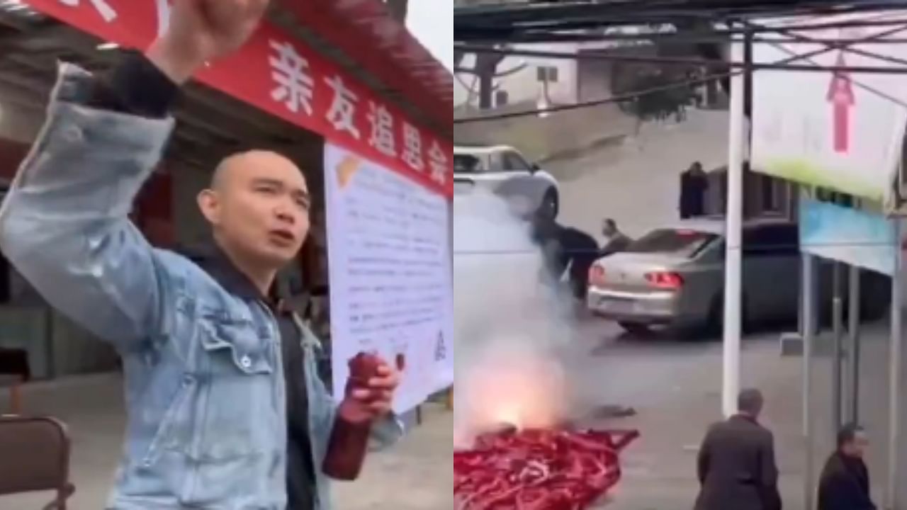 <div class="paragraphs"><p>The Chinese killer celebrated his release by bursting firecrackers.</p></div>