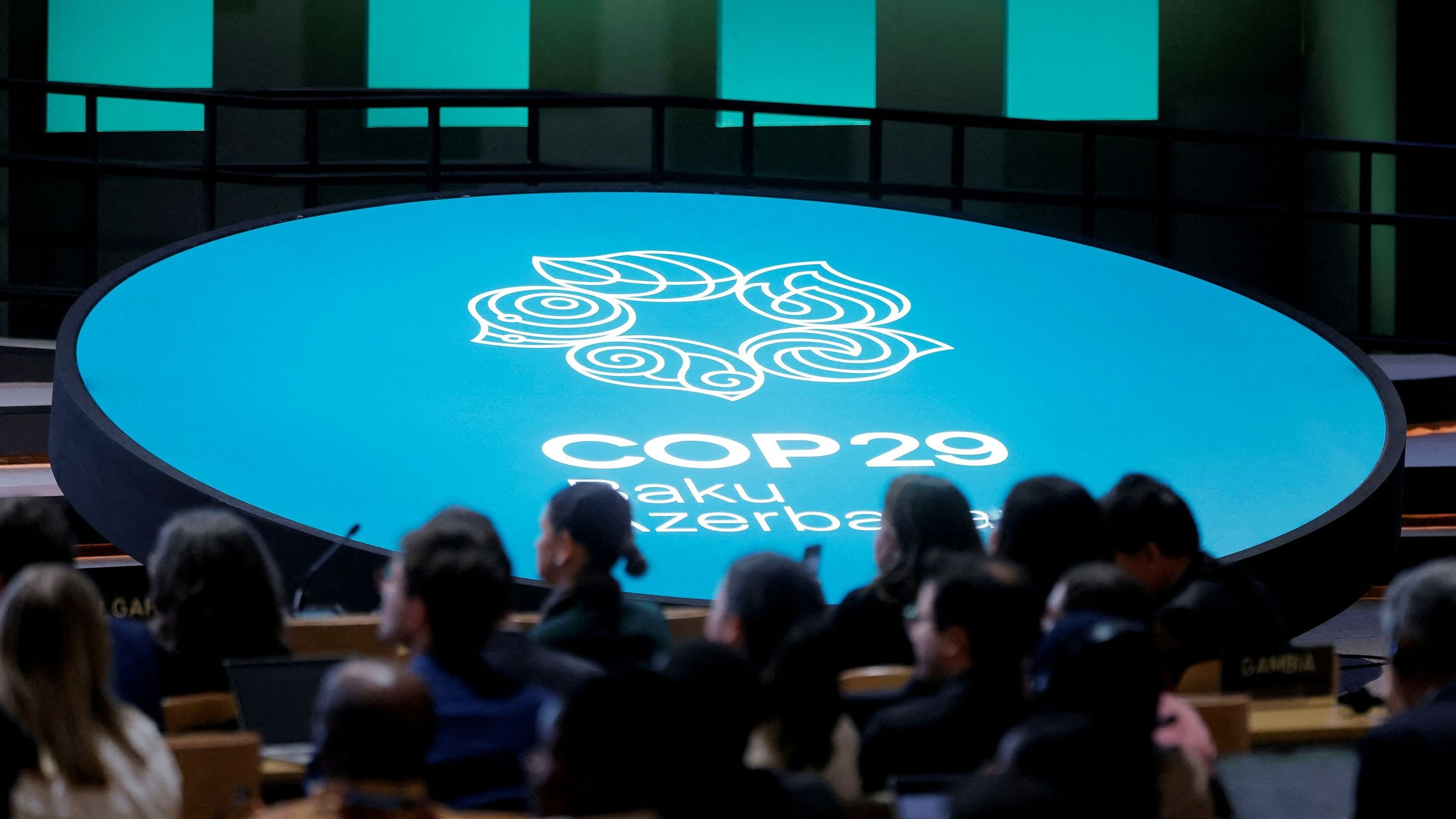 <div class="paragraphs"><p>A view during a meeting at the COP29 United Nations Climate Change Conference, in Baku, Azerbaijan.</p></div>