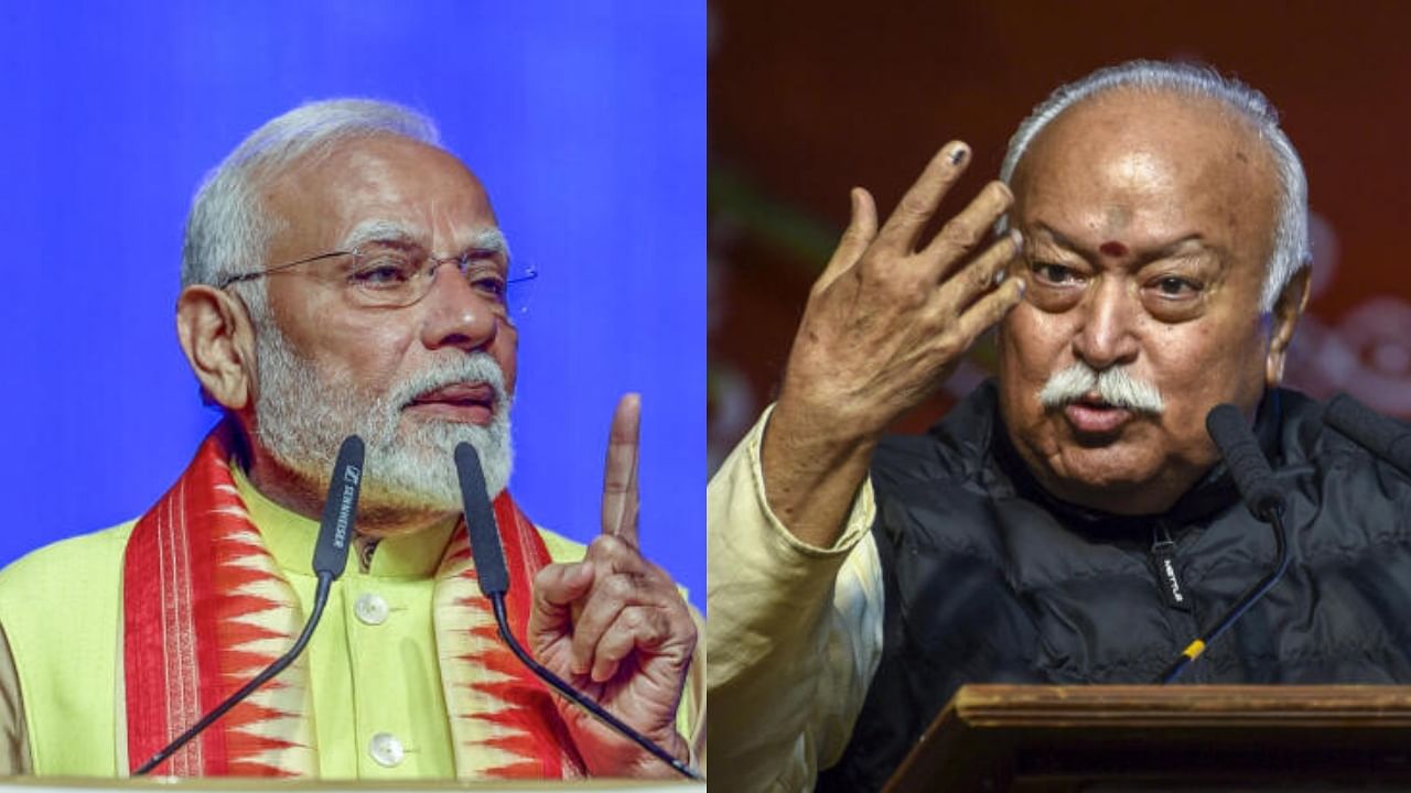 <div class="paragraphs"><p>Narendra Modi and Mohan Bhagwat (L-R)</p></div>