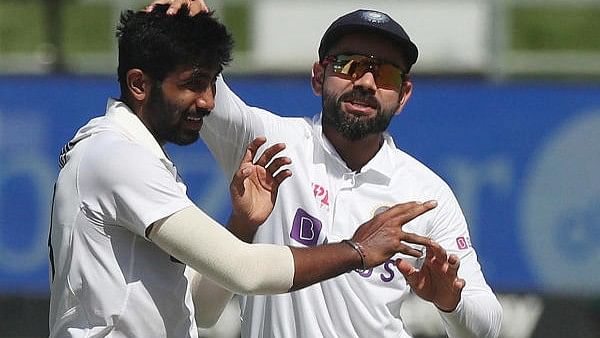 <div class="paragraphs"><p>Jasprit Bumrah (left) and Virat Kohli.&nbsp;</p></div>