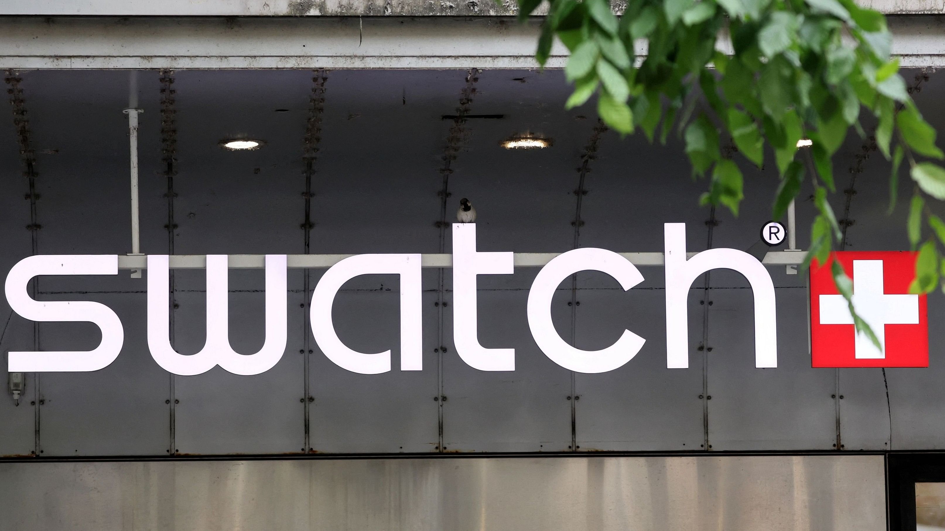 <div class="paragraphs"><p>A logo of Swiss watch maker Swatch Group.</p></div>