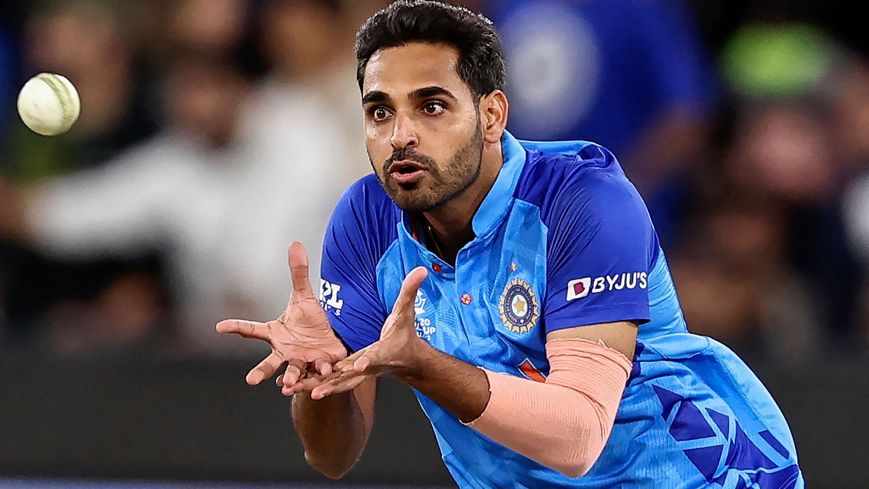 <div class="paragraphs"><p>The most expensive purchase on the day was Bhuvneshwar Kumar who was picked up by the Royal Challengers Bengaluru for Rs 10.75 crore.</p></div>