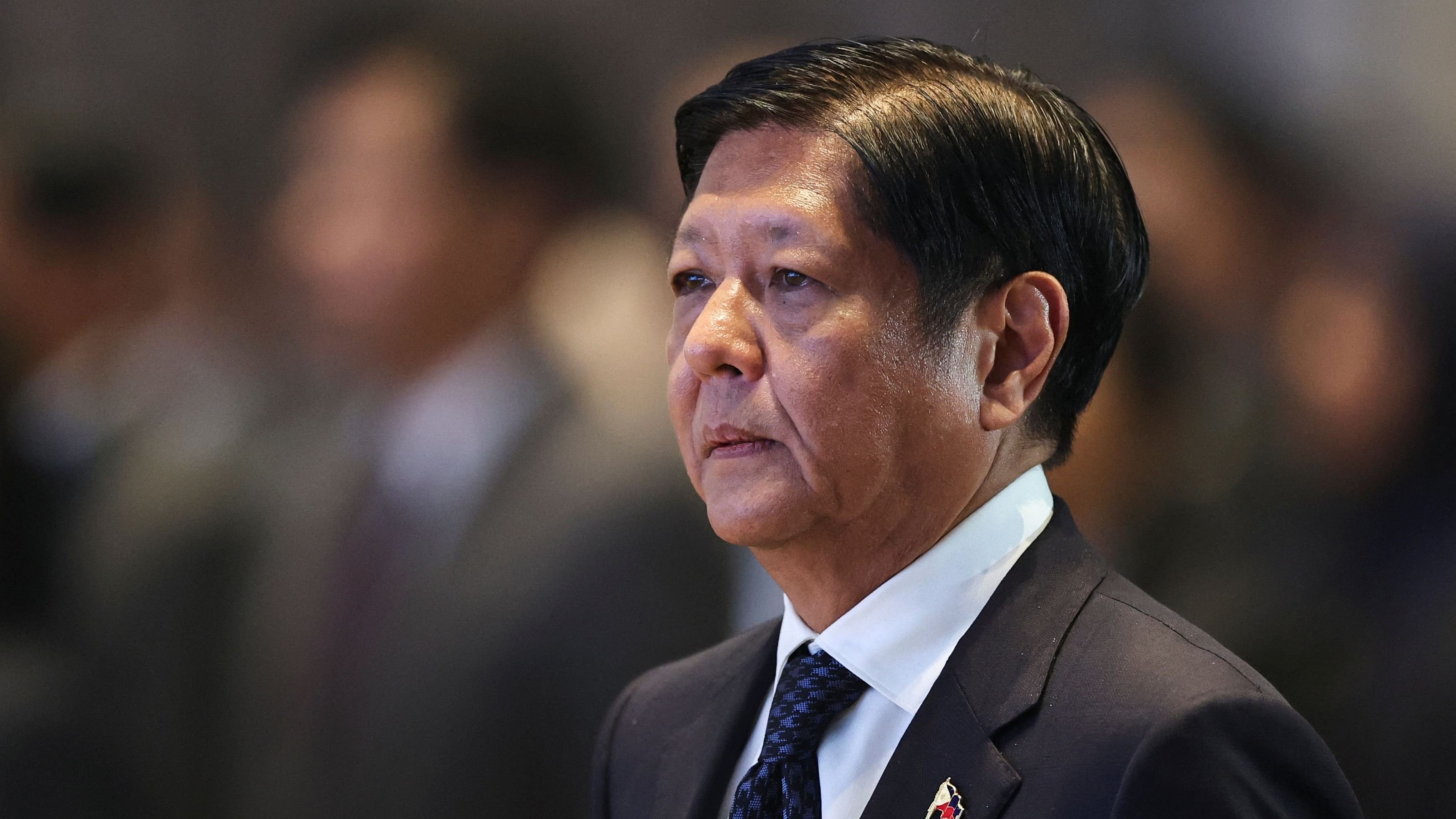 <div class="paragraphs"><p>File Photo: Philippines President Ferdinand Marcos Jr  at the National Convention Centre, in Vientiane, Laos.</p></div>