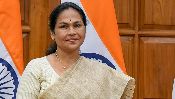 <div class="paragraphs"><p>Minister of State for Labour &amp; Employment Shobha Karandlaje</p></div>