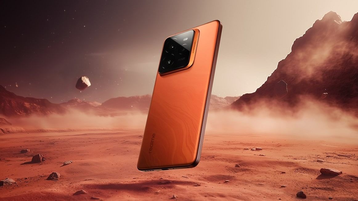 <div class="paragraphs"><p>Realme GT 7 Pro series Mars Orange colour model.</p></div>