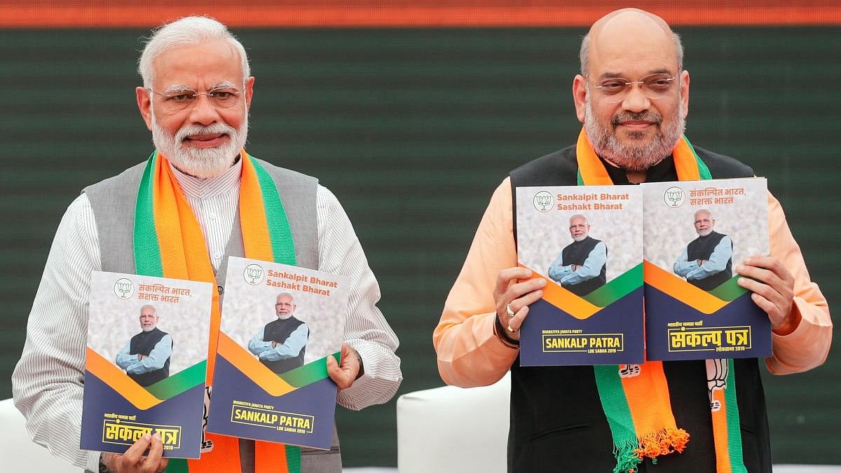 <div class="paragraphs"><p>A file image of PM Narendra Modi (left) and Amit Shah.&nbsp;</p></div>