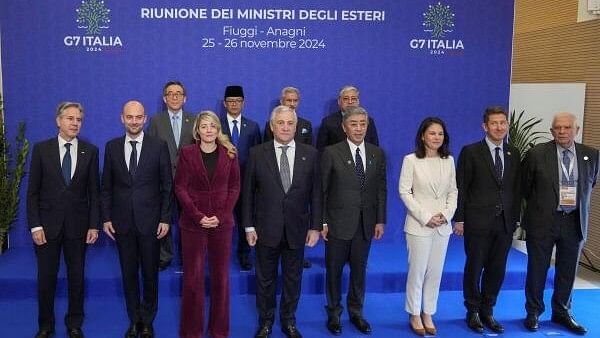 <div class="paragraphs"><p>G7 foreign ministers' meeting in Fiuggi.&nbsp;</p></div>