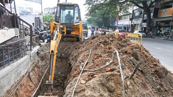 <div class="paragraphs"><p>Road development in Bengaluru</p></div>