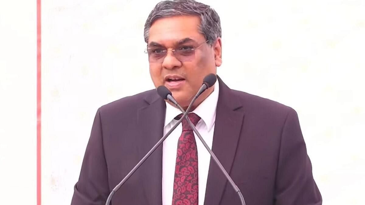 <div class="paragraphs"><p>Chief Justice of India Sanjiv Khanna addresses the Constitution Day celebrations at the Supreme Court, in New Delhi, Tuesday, Nov 26, 2024</p></div>