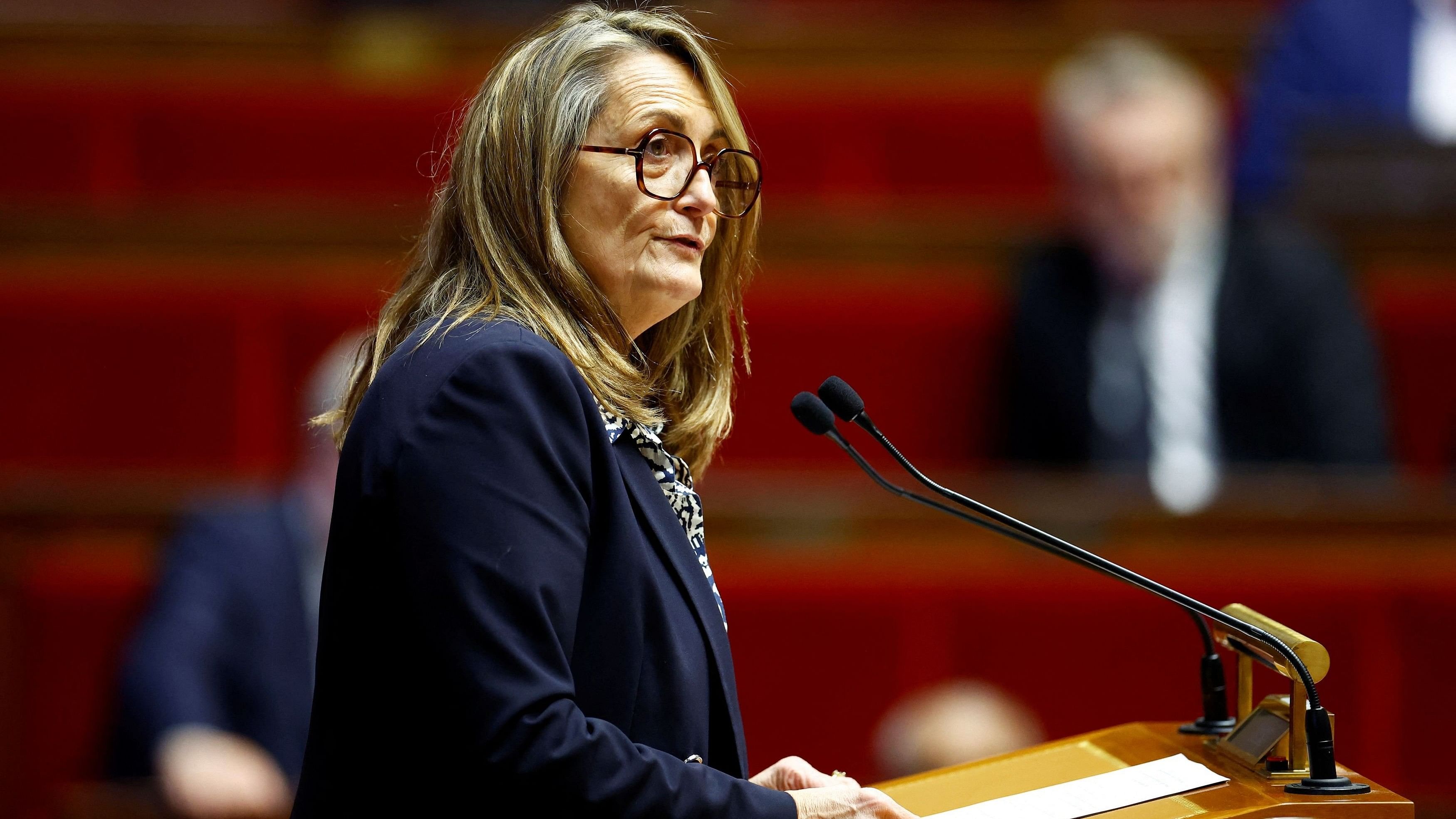 <div class="paragraphs"><p>French Junior Minister for Foreign Trade and French people abroad Sophie Primas </p></div>