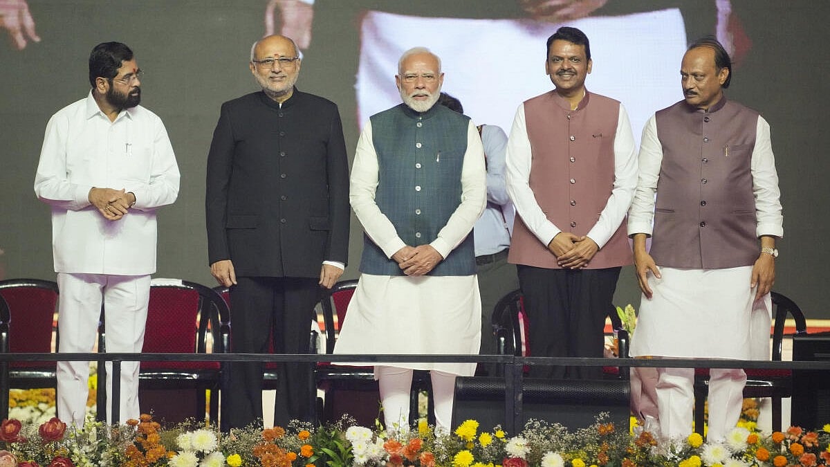 PM Modi, Union ministers, industry and Bollywood bigwigs attend Maharashtra CM's swearing-in
