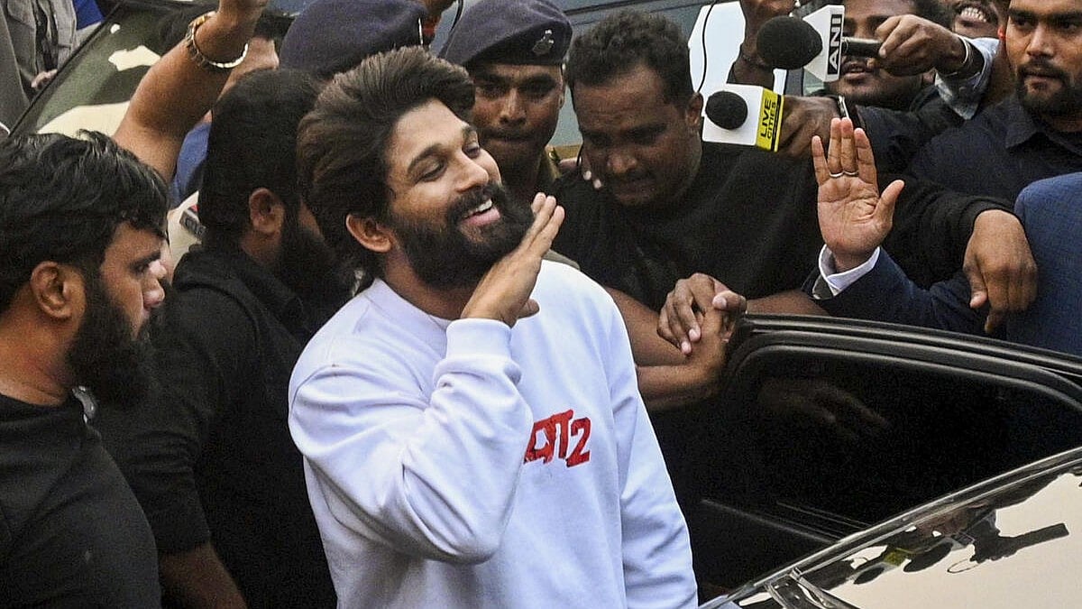 Amid Allu Arjun storm BJP woos Tollywood