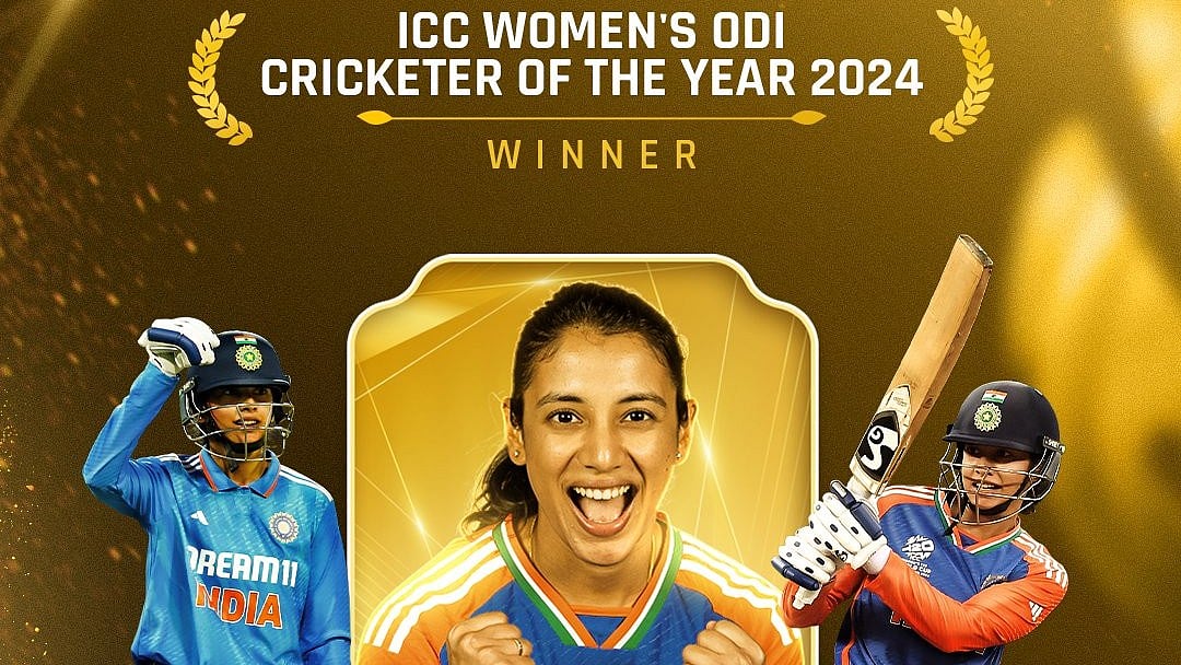 Smriti Mandhana named ICC Women's ODI Cricketer of the Year
