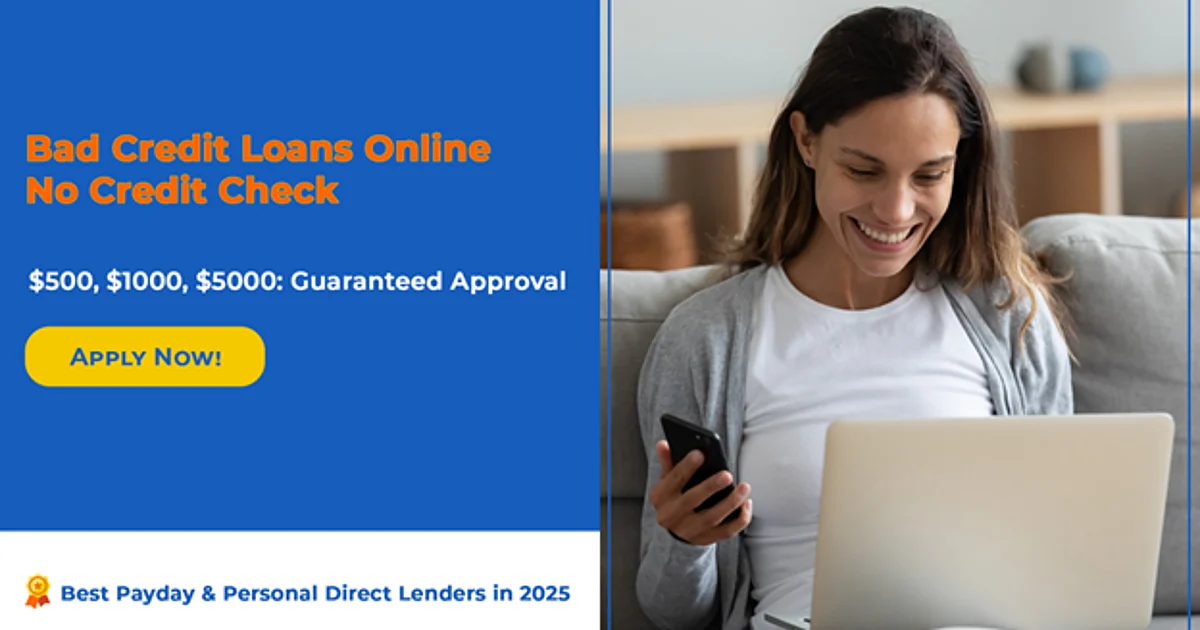 Payday Loans Online No Credit Check Instant Approval Iowa Best 5 Bad Credit Loans Online No Credit Check for Instant Approval and