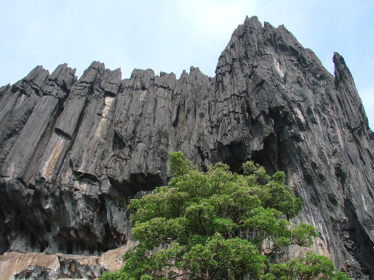 Yana rock formations. DH file photo