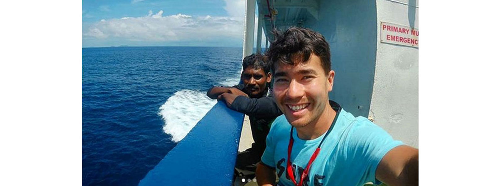 On 21 October, John Allen Chau posted that he was travelling to the region. Credit: Instagram/@johnachau