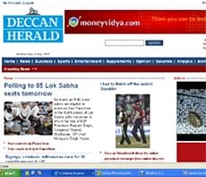 Deccan Herald revitalises its online presence: revamps Deccanherald.com