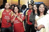 Cheer on:  Royal Challengers Bangalore fans.