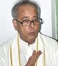 Finance Minister Pranab Mukherjee