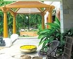Make your garden that much more beautiful by adding urlis, terracotta or brass structures. Photo by Aruna Chandaraju