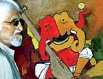 AFFORDABLE ART: Husain remains an all-time favourite.