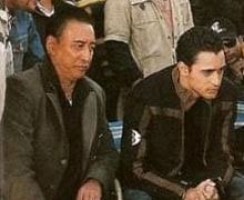 Imran Khan (R) with Danny Dengzongpa in 'Luck'