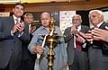 Union Minister of Steel Virbhadra Singh inaugurating the 3rd India Steel Summit in New Delhi on Wednesday. PTI