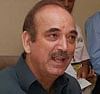 Union Minister Ghulam Nabi Azad