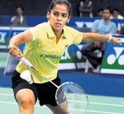 Class Act: Indian world number six Saina Nehwal strolled into the third rould of the World Badminton Championship in Hyderabad on Wednesday. DH photo