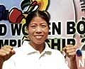 Women pugilists like Mary Kom will get a chance to compete in the showpiece event from the 2012 London Olympics onwards.