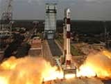 ISRO's Polar Satellite Launch Vehicle (PSLV)-C14 is launched from Satish Dhawan Space Centre  SHAR in Sriharikota.