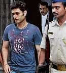 Bollywood actor Shiney Ahuja comes out of the Sewree fast-track court in Mumbai on Wednesday. PTI