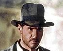 Harrison Ford as Indiana Jones.