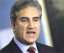 Pakistani Foreign Minister Shah Mehmood Qureshi