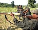 Maoist rebels train in a forest area at Dumariya block in Gaya district, in the eastern Indian state of Bihar. (File photo). AP