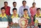 WiNNERS Students of Royal School, Chintamani, who won the State-level Yoga Championships , organised by the Public Instruction Department recently