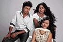 Tharun Chandra, Yajna Shetty and Radhika Pandit in Love Guru.