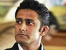 Anil Kumble says he is happy with the way the Indian team is progressing on the international stage.