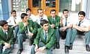 Class XII students of Bishop Cotton Boys High School debate the pros and cons of raising the bar for IIT admissions.  Dh