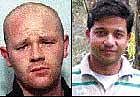 Christopher Miller and the victim Kunal Mohanty