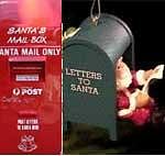 Santa Claus' mail box