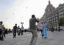 back to its glory: Tourists are coming back to Mumbais most recognisable symbols 12 months after the Pakistani militants attacked the city, including the Taj Mahal Hotel. AFP