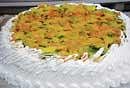 melting Kiwi cake.  dh photos by Manjunath M S